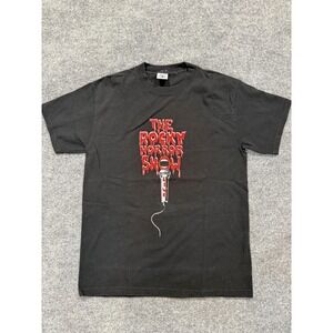 Vintage The Rocky Horror Show Shirt Mens Medium Black Live Y2K Delta Tee